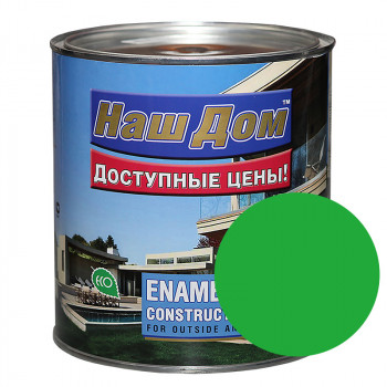 Эмаль 'НАШ ДОМ' ПФ-115 салатная 0.8КГ
