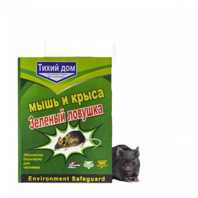 Липкая доска для мыши (книжка)'Тихий дом'