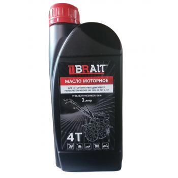 Масло 4Т 'Brait' Полусинтетика 1л
