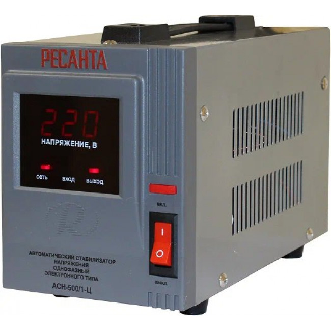 Стабилизатор напряжения Ресанта АСН-500 1-Ц