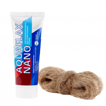 Уплотнительная паста 80г AquaFlax nano + лен 20г