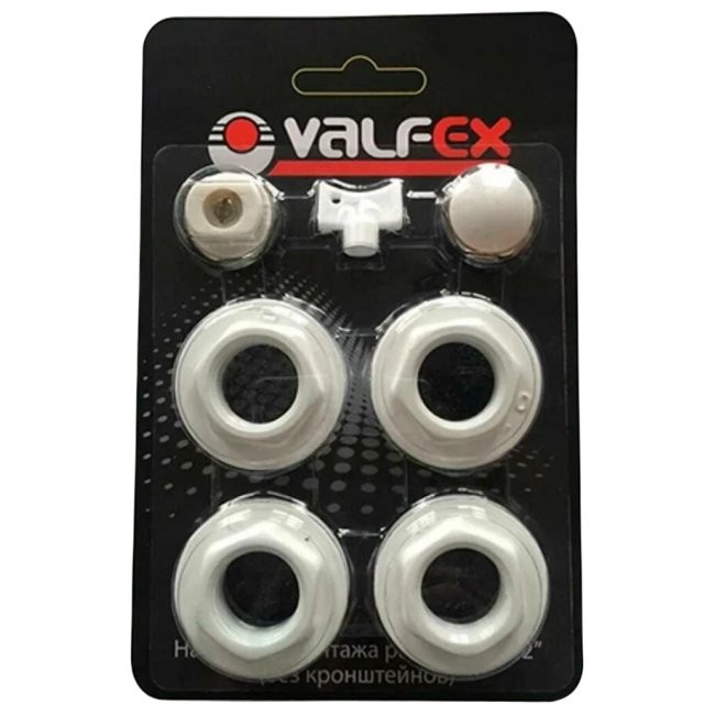 Комплект для радиатора 1/2' без кронштейна VALFEX