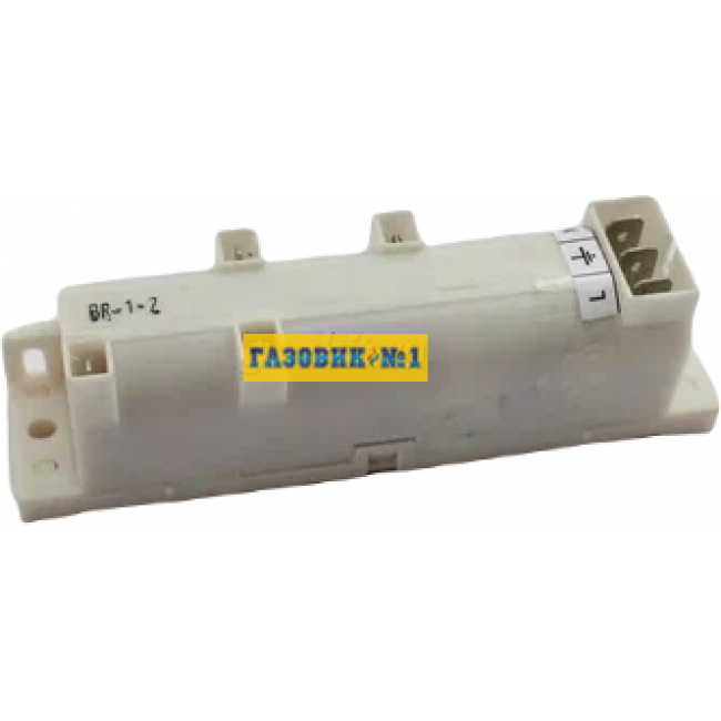 Блок розжига газовой плиты 4 вых. BR-1-2 (многоразрядный)