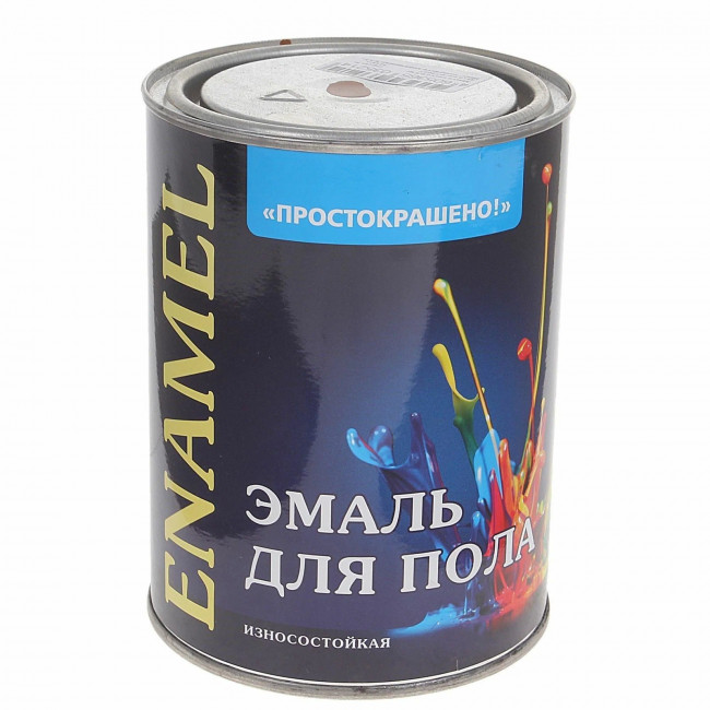 Эмаль для пола ПРОСТОКРАШЕНО золотистая 0,9кг