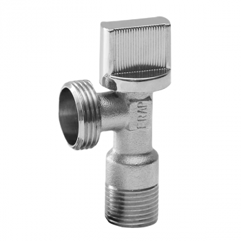 Кран шар угловой 1/2 х 3/4 ш/ш с отражателем Frap F219.05.3