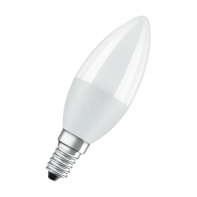Лампа светодиодная LED Value LVCLВ75 10SW/865 свеча матовая Е14 230В OSRAM