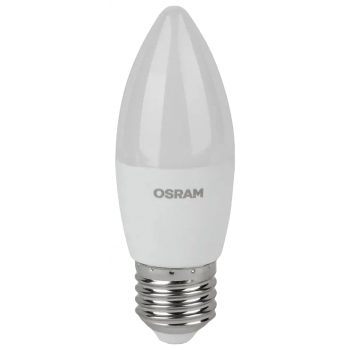 Лампа светодиодная LED Value LVCLВ75 10SW/865 свеча матовая Е27 230В OSRAM