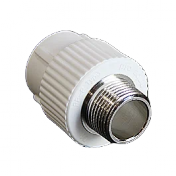 Муфта комб. штуцер 25х1/2' PRO AQUA БЕЛЫЙ