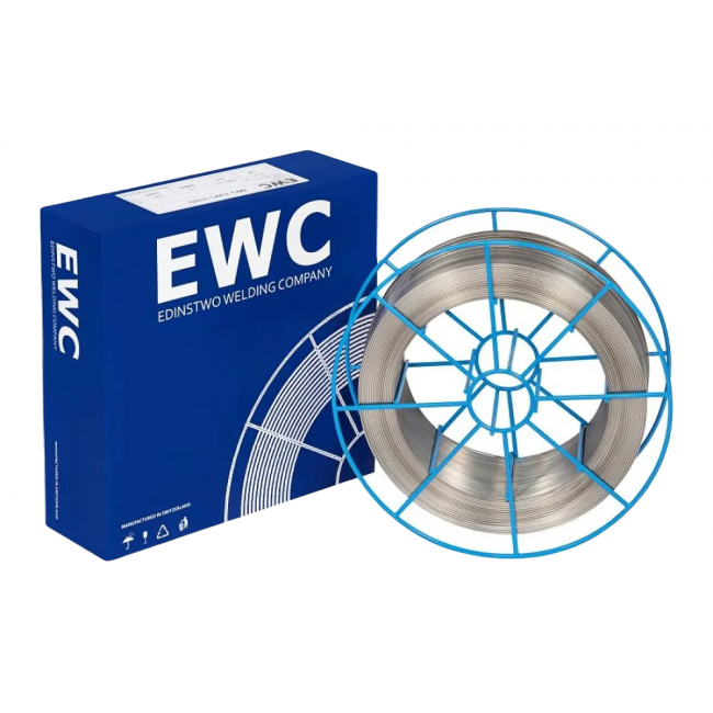 Проволока сварочная EWC омедненная d0,8 5кг.