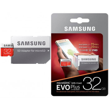 Карта памяти SAMSUNG EVO Plus 32Гб Карта памяти SAMSUNG EVO Plus 32Гб